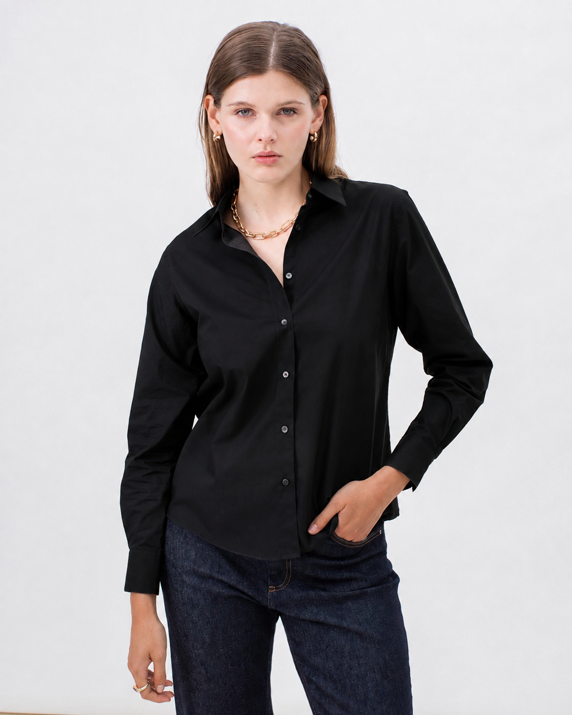 Chemise Hudson - Noire