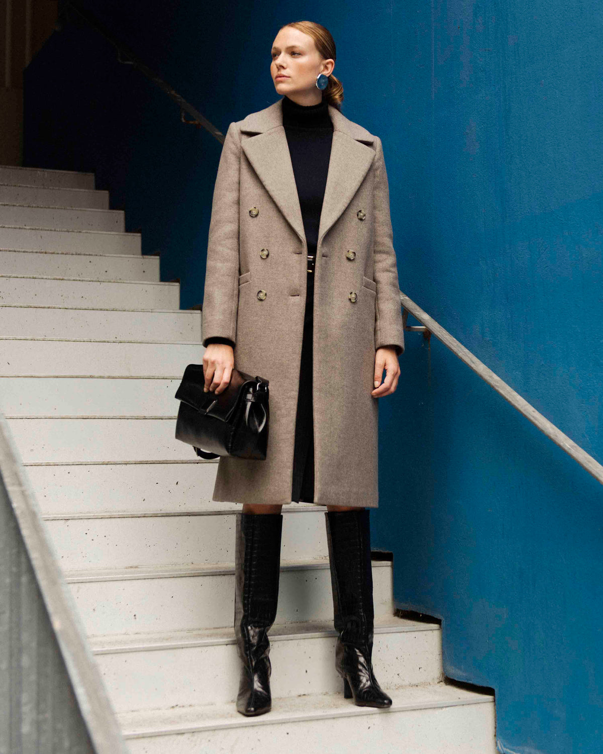 Manteau Bastille - Taupe