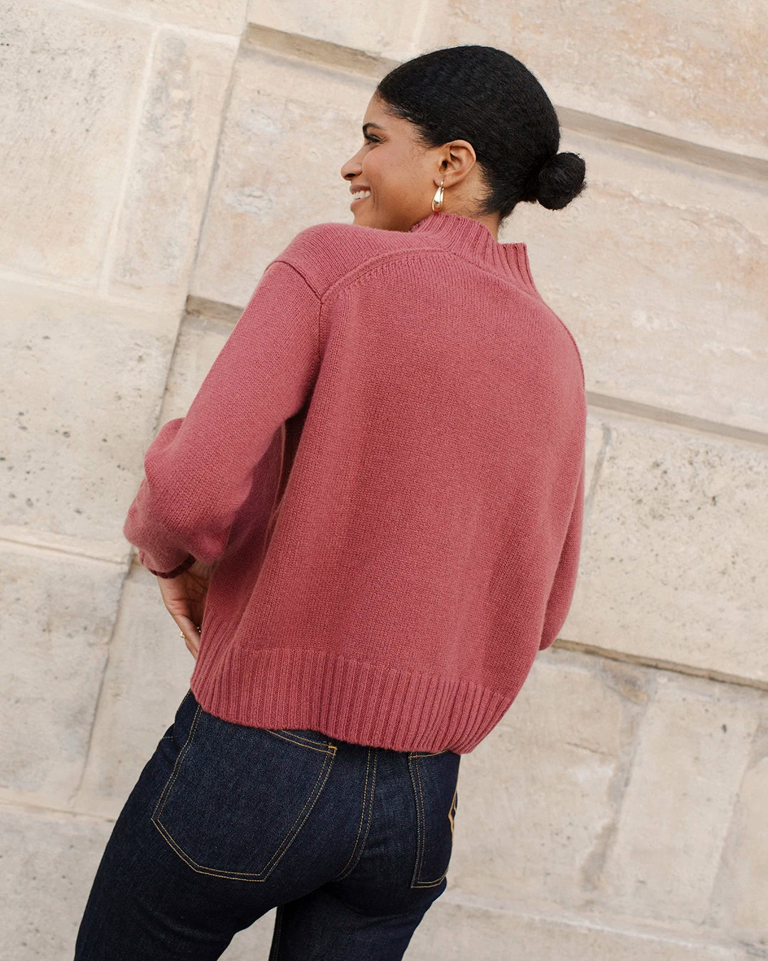 Bethel Sweater - Rosewood